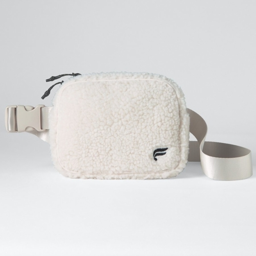 Fabletics Cream Crossbody Bag
